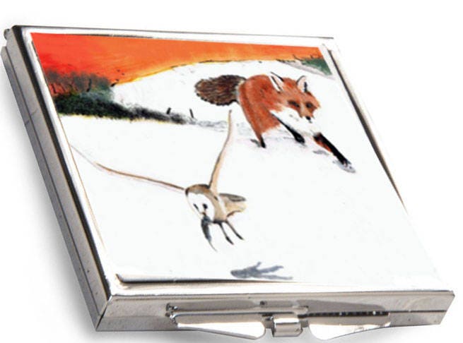 Fuchs & Eule Taschenspiegel von Etsy - ARTMINISTER