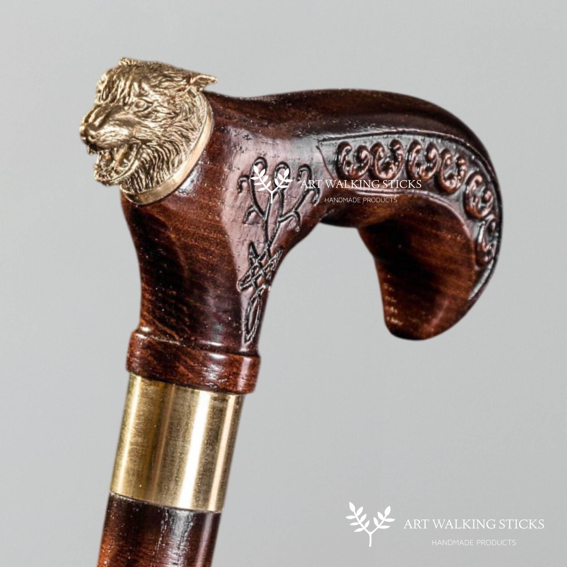 Gehstock Für Ihn Geschenk - Männer Exklusive von Etsy - ARTWalkingSticks