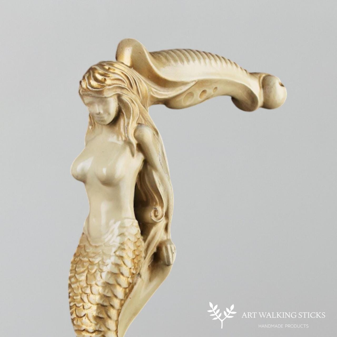 Mermaid Gehstöcke Canes Mermaid Gehstöcke Canes von Etsy - ARTWalkingSticks