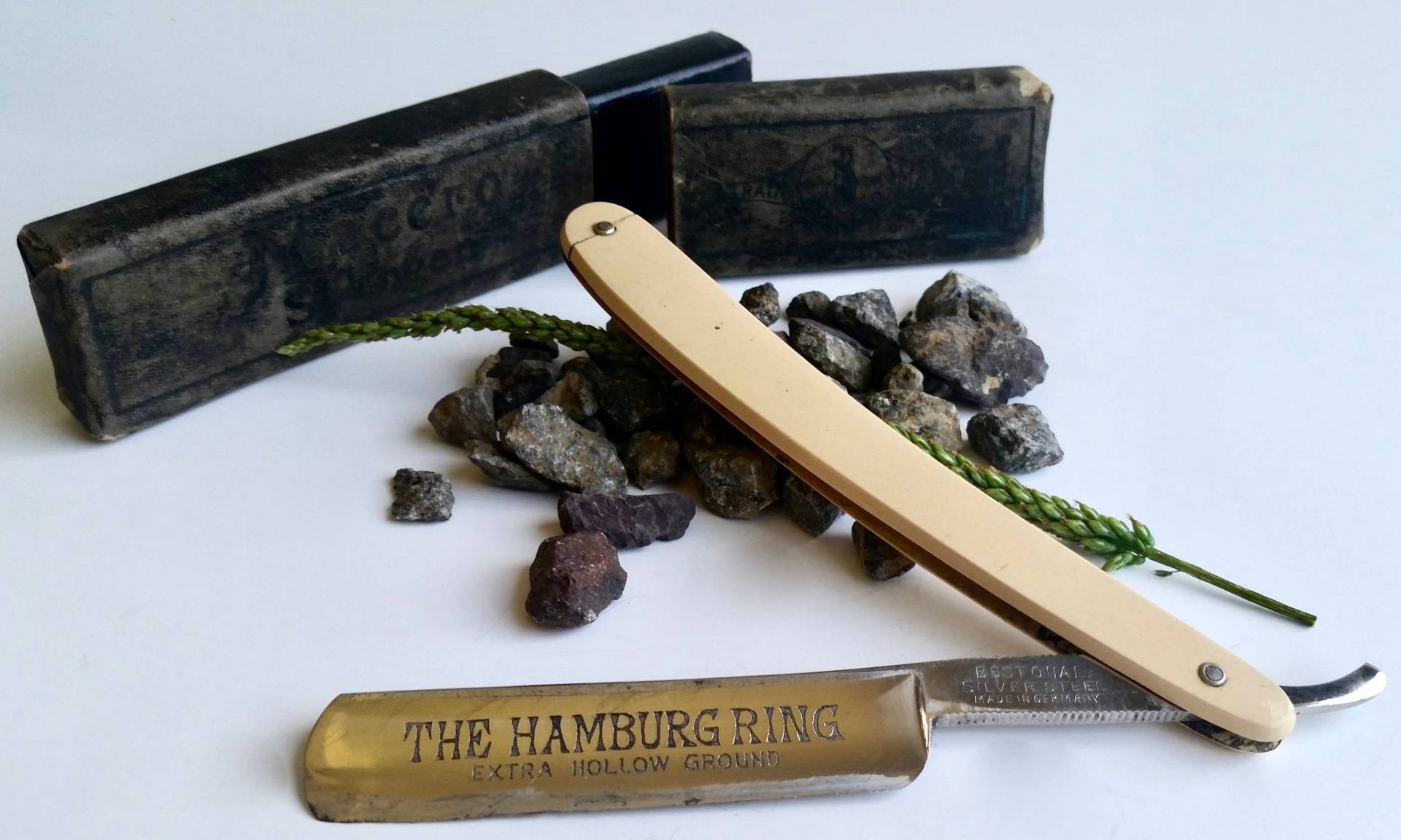 Der Hamburger Ring Rasiermesser - Extra Hohlboden Deutschland Macero Silber Stahl von Etsy - ATreasureHunt