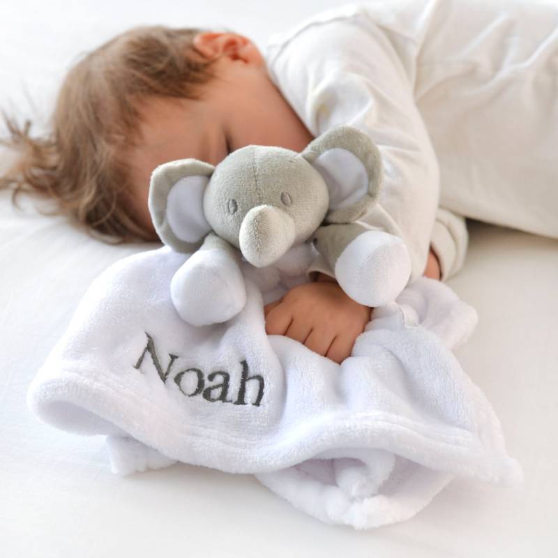 Personalisierte Elefant Babytröster Personalisierte Elefant Babytröster von Etsy - ATypeofDesign