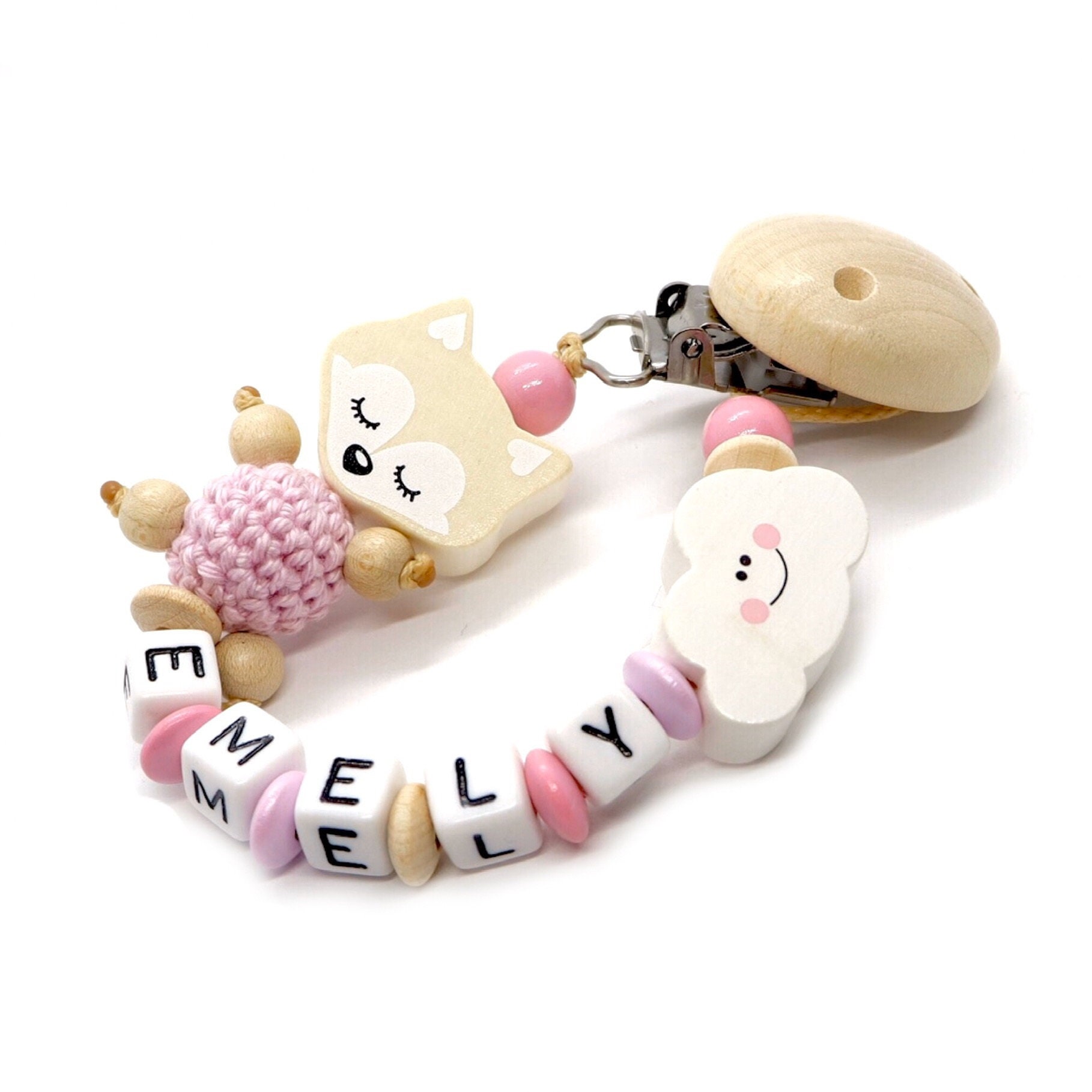 Schnullerkette Mit Namen | Personalisiert Für Mädchen Und Jungen Schnullerkette Mit Namen | Personalisiert Für Mädchen Und Jungen von Etsy - AVHEnterprise