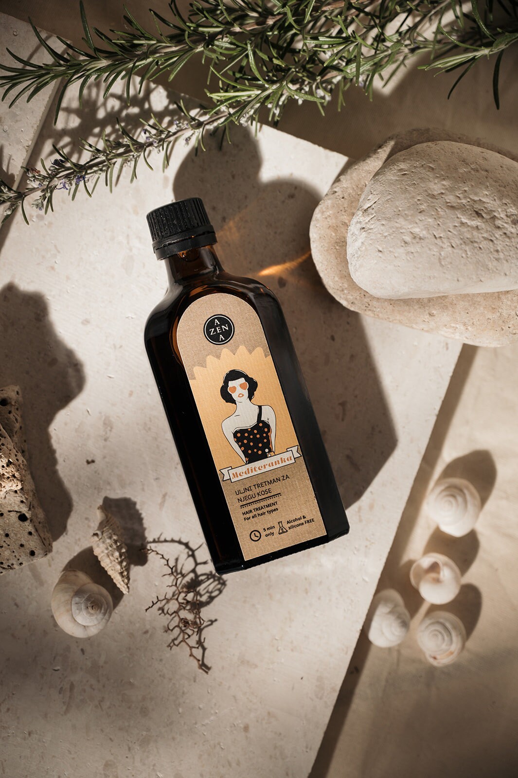 Haarkur - Mediteranka von Etsy - AZENANaturalSkinCare