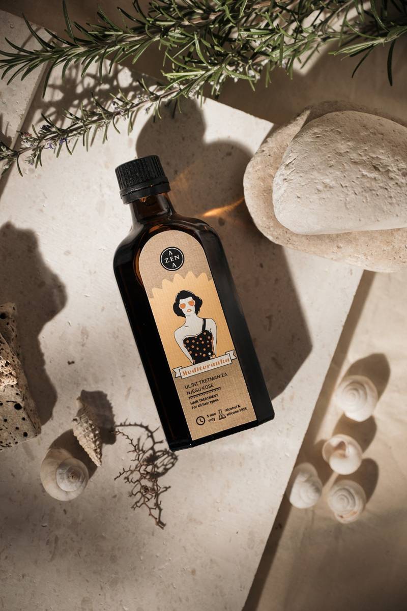 Haarkur - Mediteranka von Etsy - AZENANaturalSkinCare