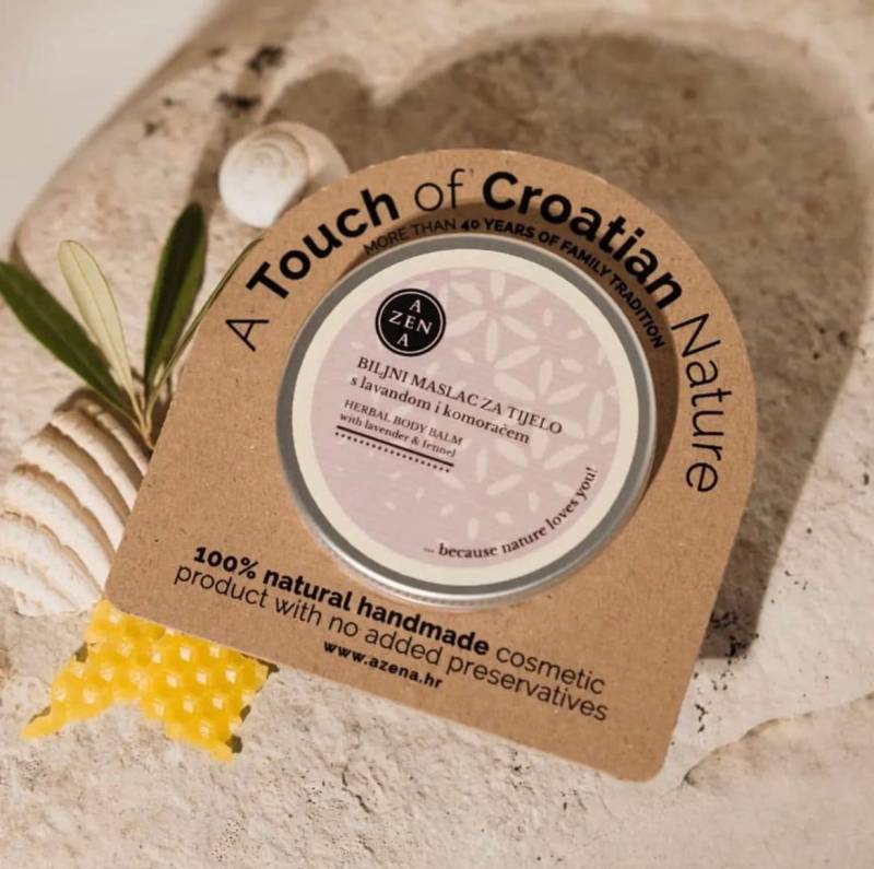 Kräuter Körperbutter | 60Ml - Lavendel & Fenchel Fjaka Edition von Etsy - AZENANaturalSkinCare