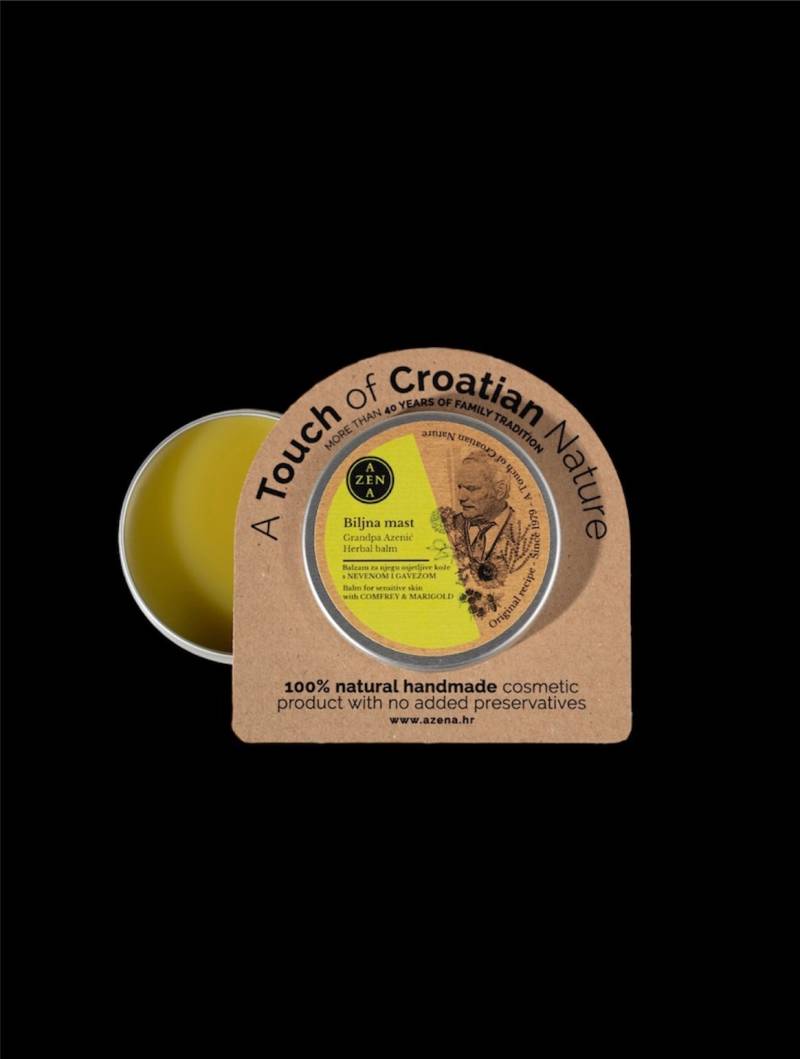 Kräuterbalsam Mit Beinwell Und Ringelblumen - Granpa Azenić's von Etsy - AZENANaturalSkinCare
