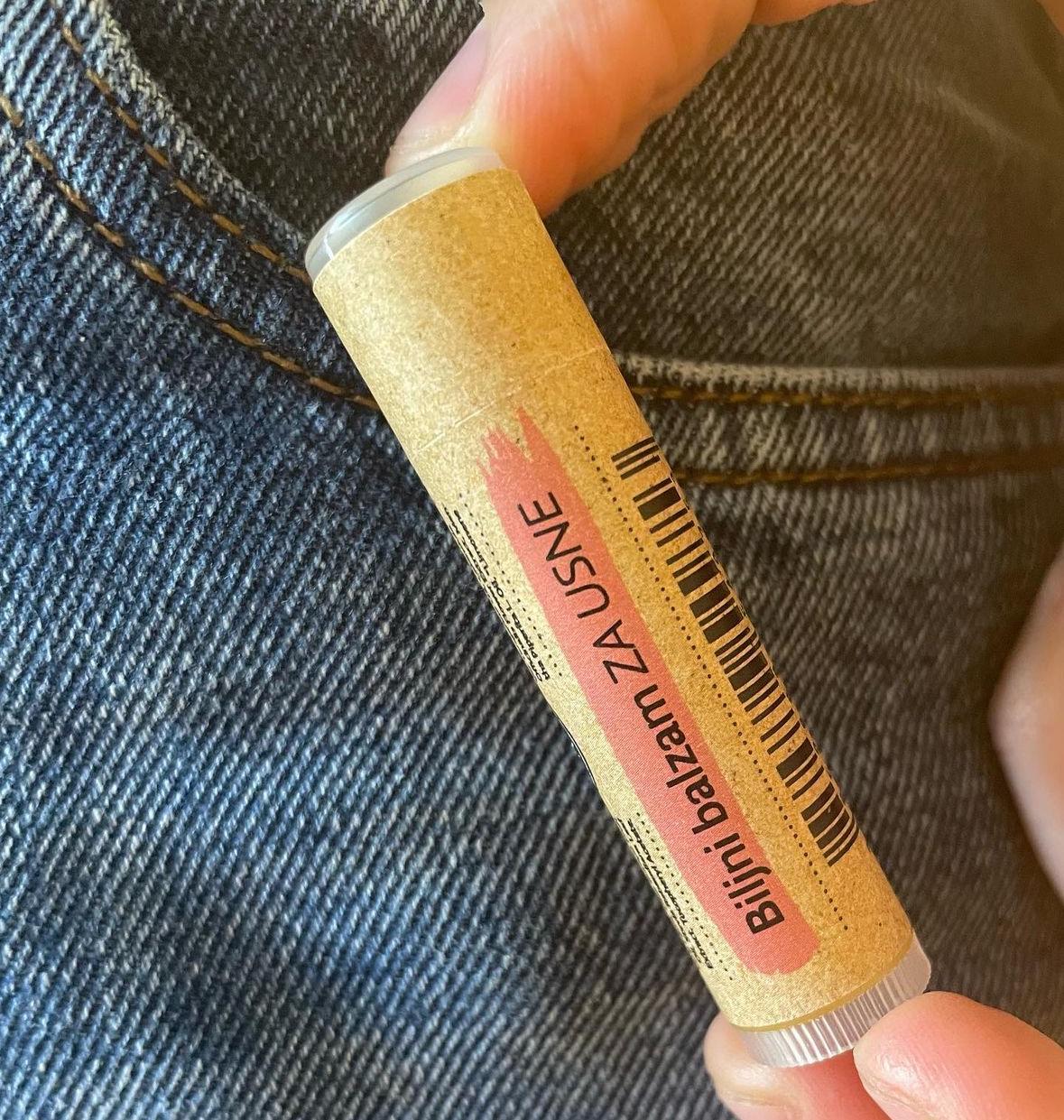 Pflanzlicher Lippenbalsam - Minze Und Mandarine von Etsy - AZENANaturalSkinCare