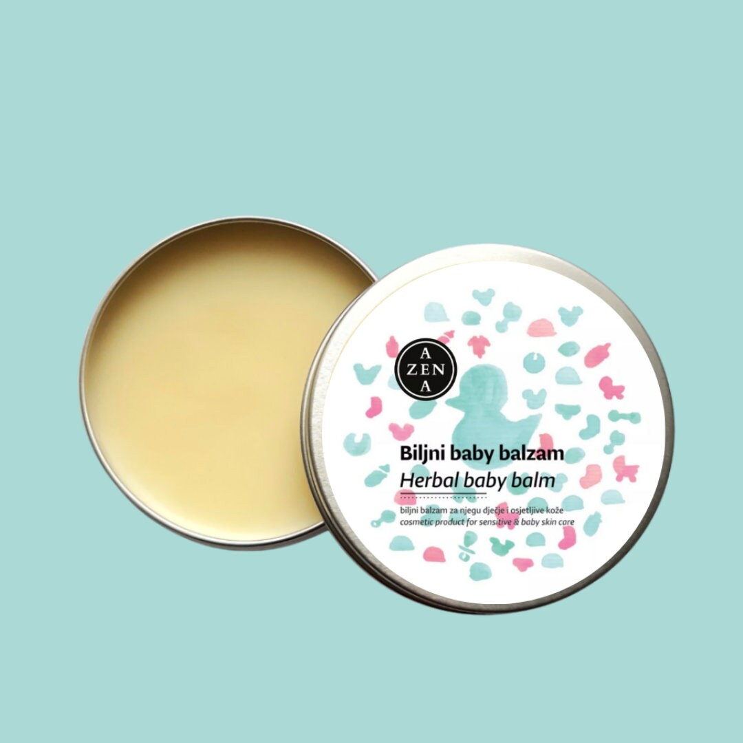 Pflanzliches Babybalsam von Etsy - AZENANaturalSkinCare