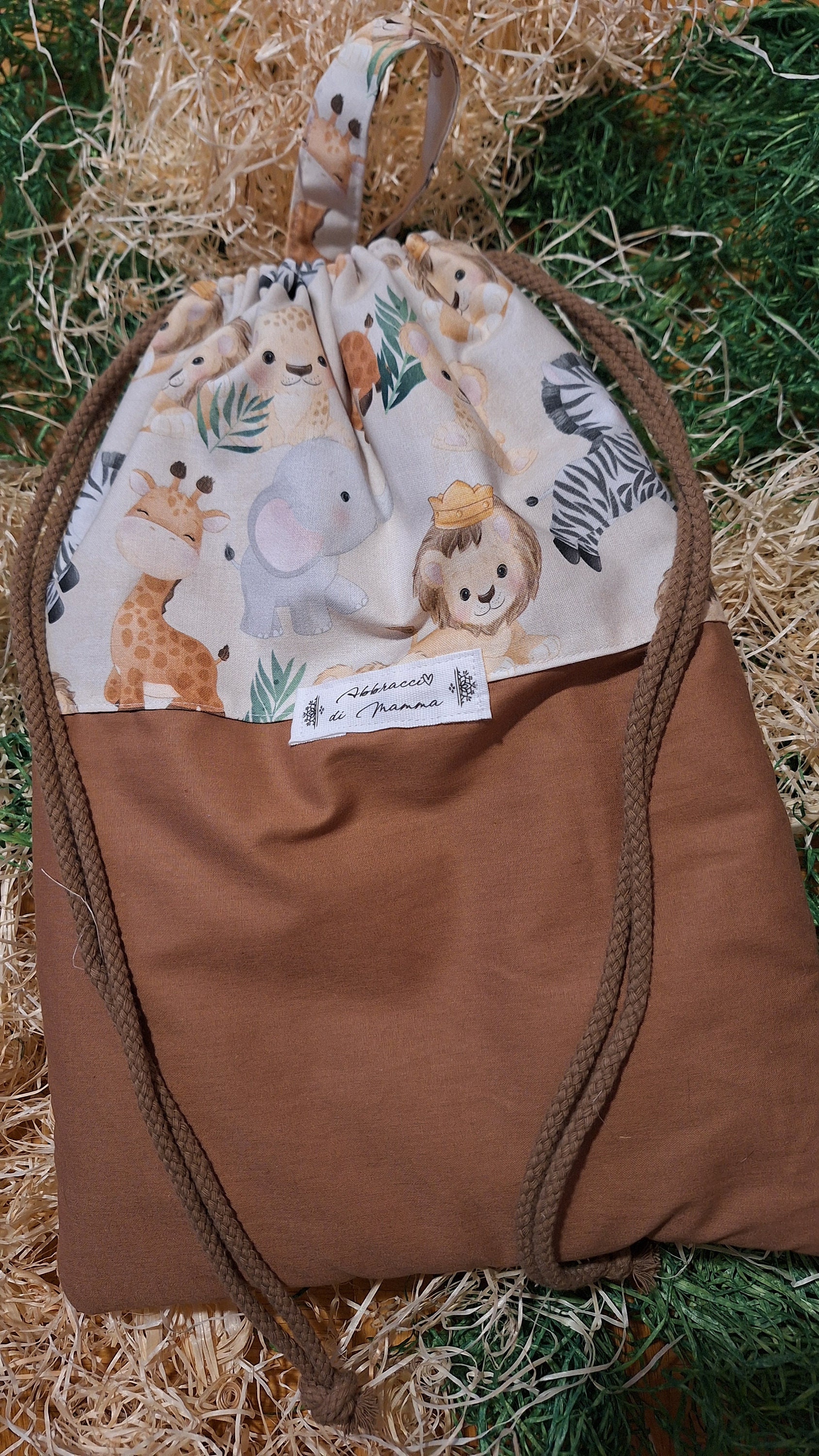 Kindergartentasche Mit Süßen Waldtieren Kindergartentasche Mit Süßen Waldtieren von Etsy - AbbracciodiMamma