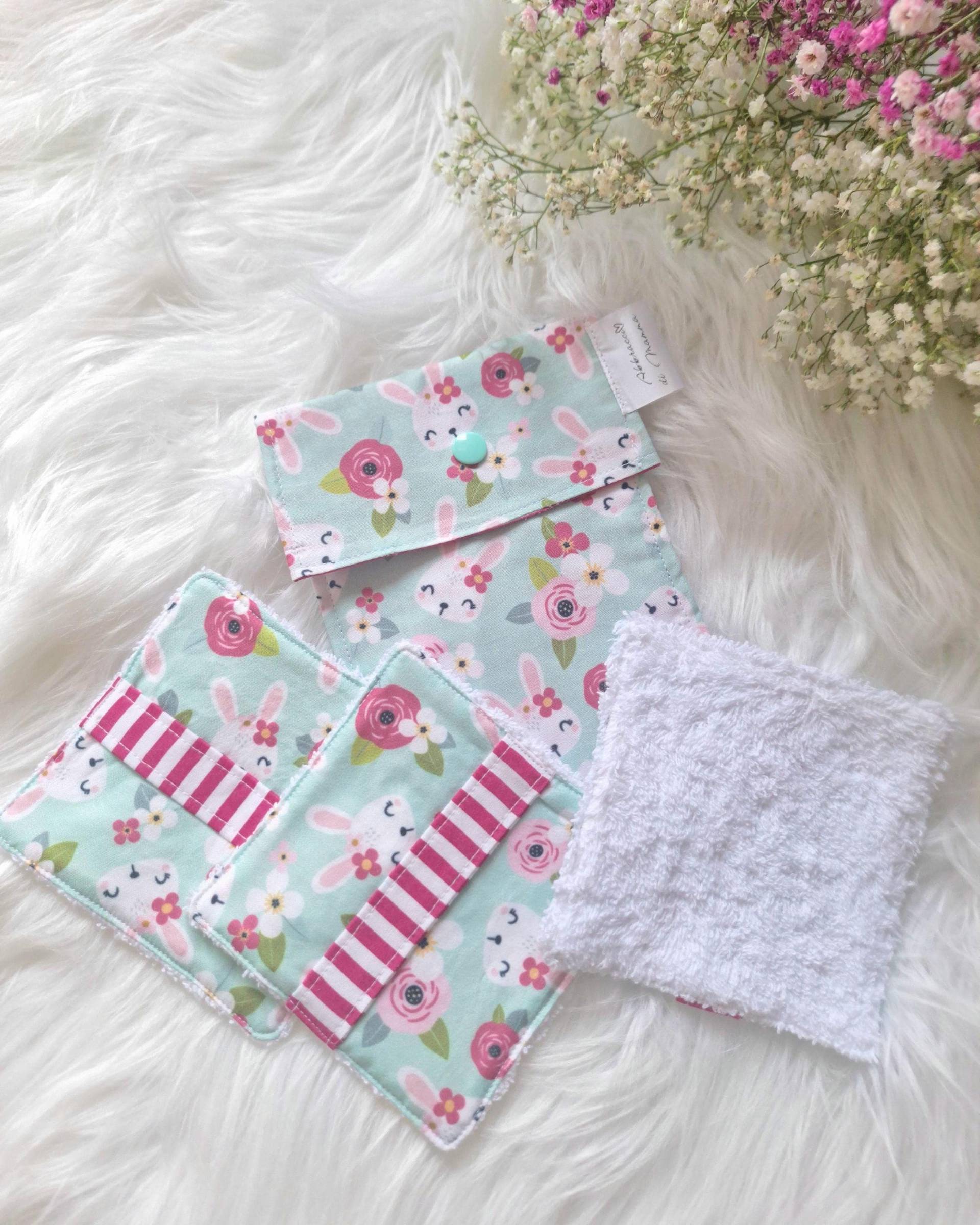 Waschbare Babytücher Mit Tasche - Weich, Umweltfreundlich Und Wiederverwendbar Waschbare Babytücher Mit Tasche - Weich, Umweltfreundlich Und Wiederverwendbar von Etsy - AbbracciodiMamma