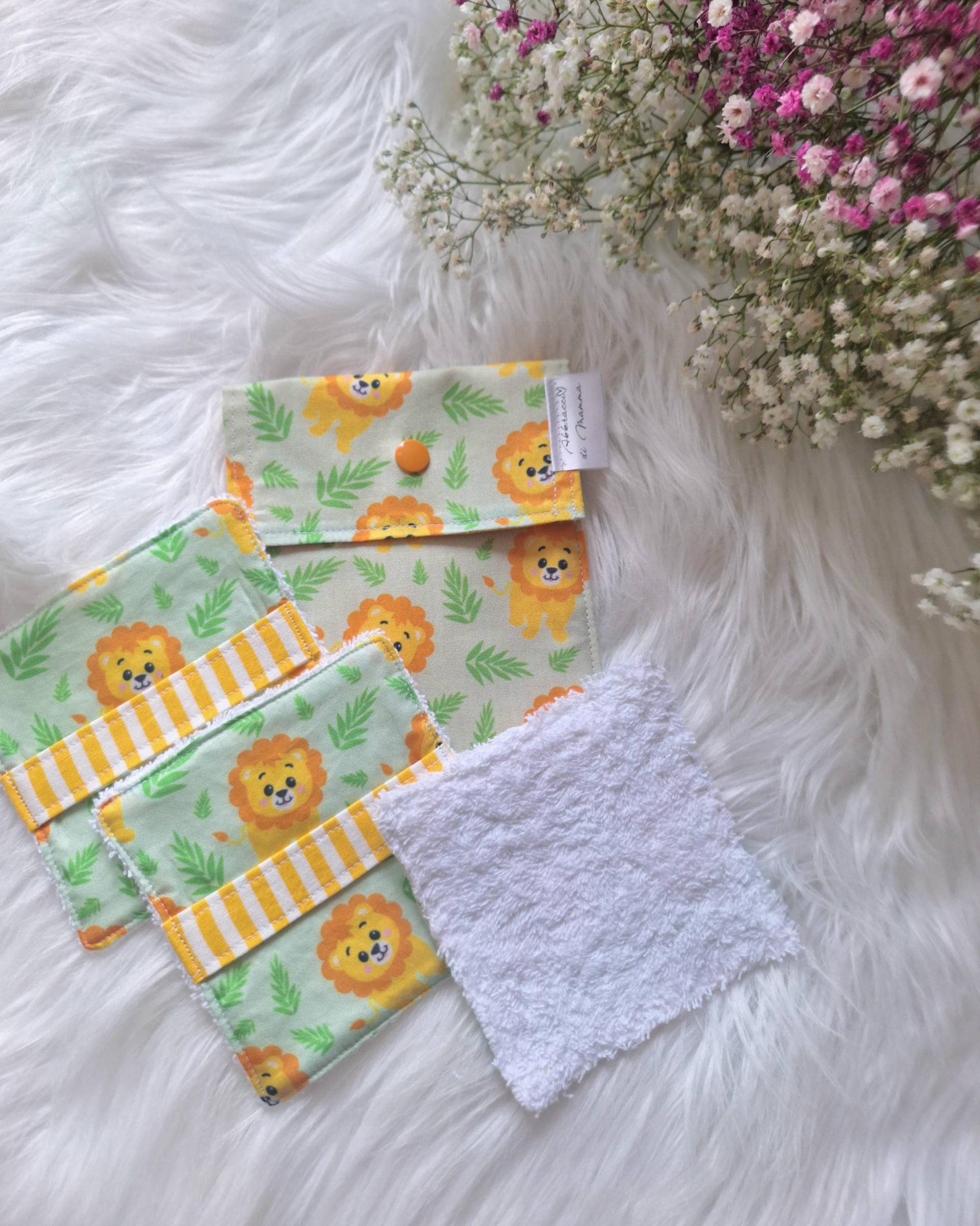 Waschbare Babytücher Mit Tasche - Weich, Umweltfreundlich Und Wiederverwendbar Waschbare Babytücher Mit Tasche - Weich, Umweltfreundlich Und Wiederverwendbar von Etsy - AbbracciodiMamma