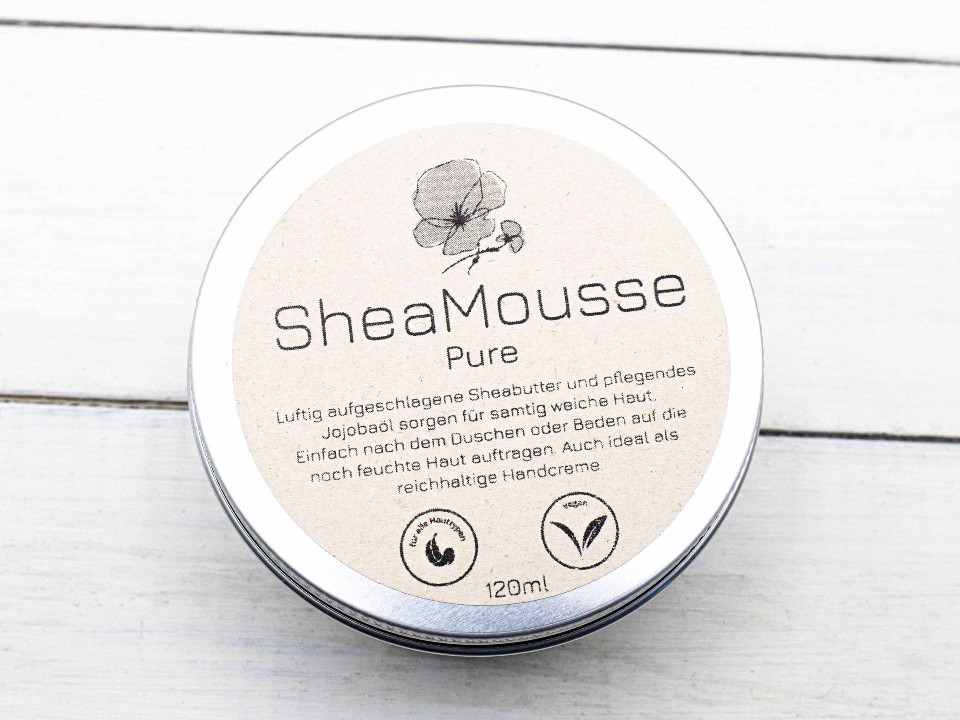 Körperbutter | Sheabutter Aufgeschlagen Sheasahne Sheamousse Mit Jojobaöl Ohne Duft Gegen Trockene, Rissige Haut von Etsy - AbsolutSeife