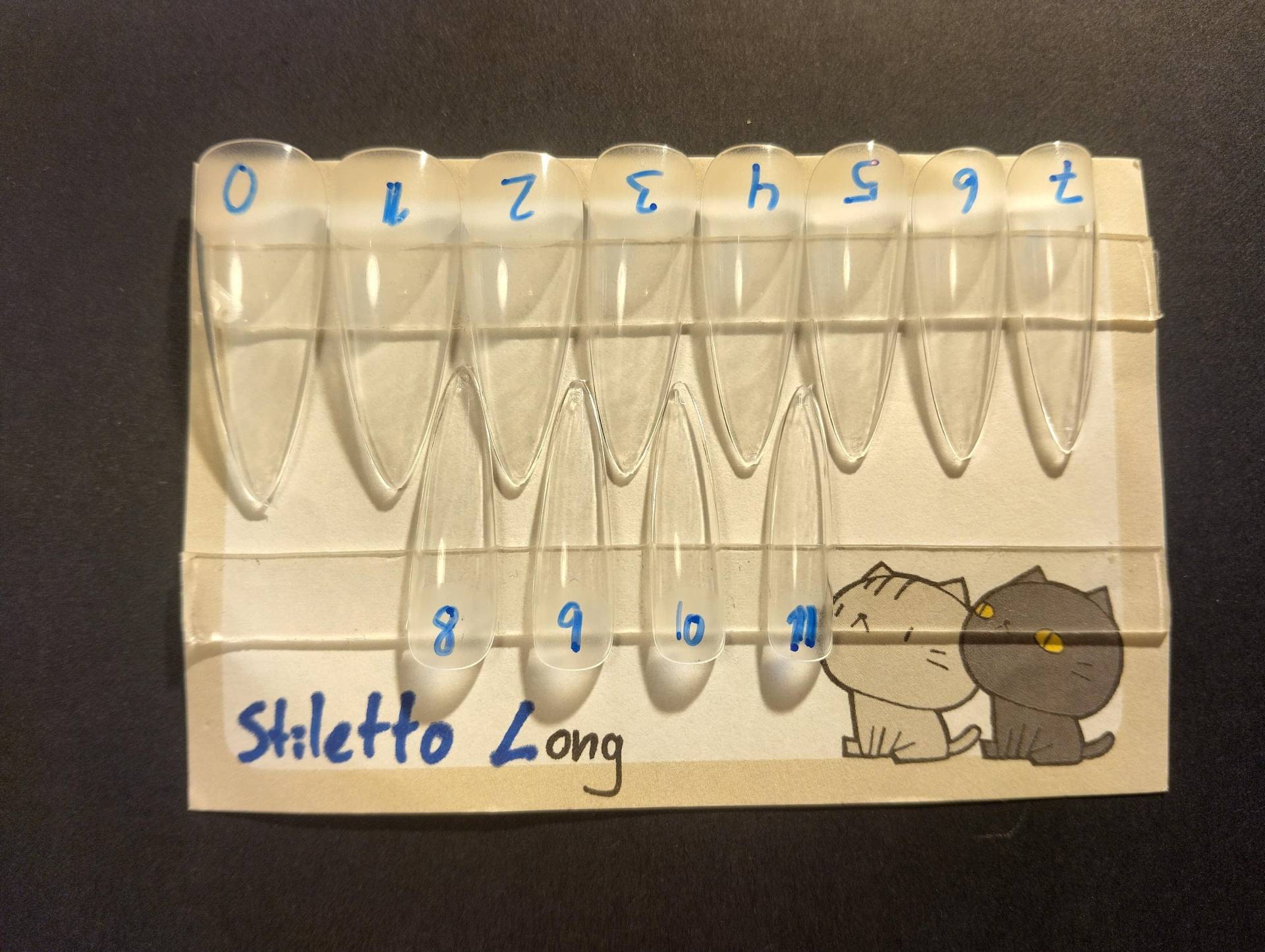 Nail-Sizing-Kit Nail-Sizing-Kit von Etsy - AcubiClaws