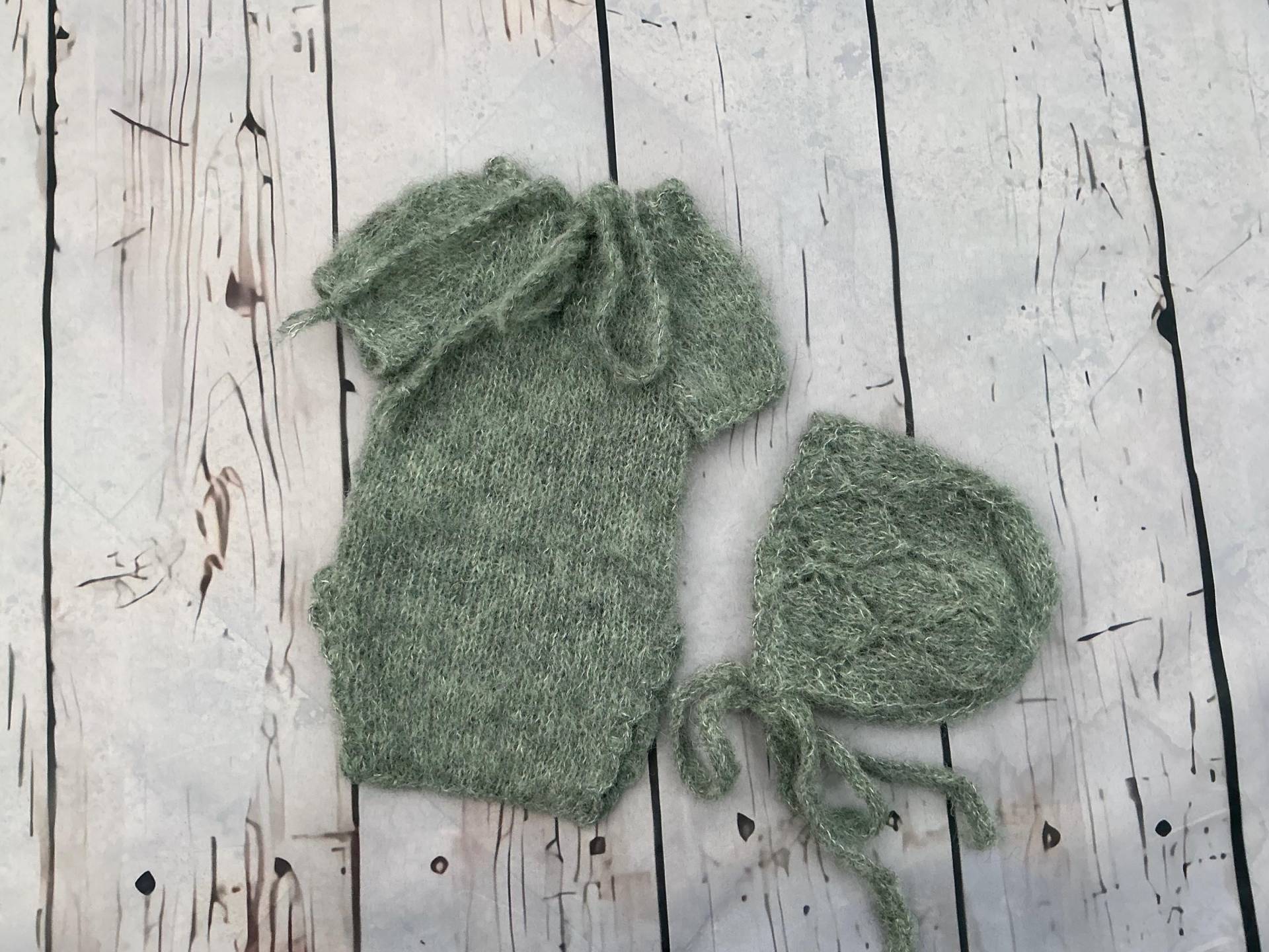 Neugeborenen Outfit, Newborn Wrap, Neugeborene Mütze, Set, Foto Requisiten, Fotografie Photo Prop, Baby Wrap Für von Etsy - Adaphotoprops