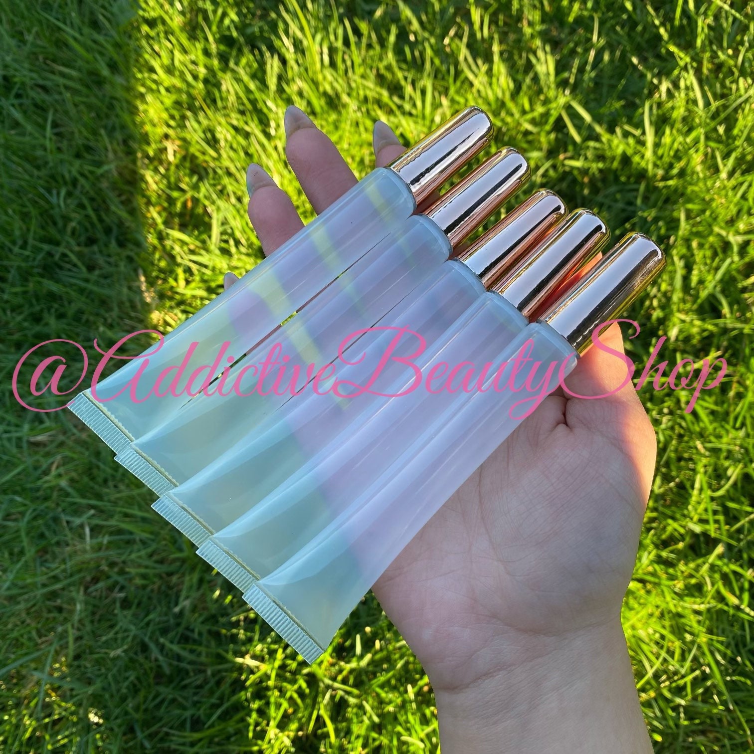 10 Stück Leere Lange Lipgloss Tubes 15Ml Große Squeeze Mit Silber, Gold, Rosegold Caps 10 Stück Leere Lange Lipgloss Tubes 15Ml Große Squeeze Mit Silber, Gold, Rosegold Caps von Etsy - AddictiveBeautyShop