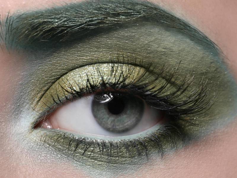 Dirty Laundry Olivegrün Schimmernder Lidschatten Und Eyeliner - Ganz Natürliches Make-Up, Vegan Ohne Grausamkeit von Etsy - AddictiveCosmetics
