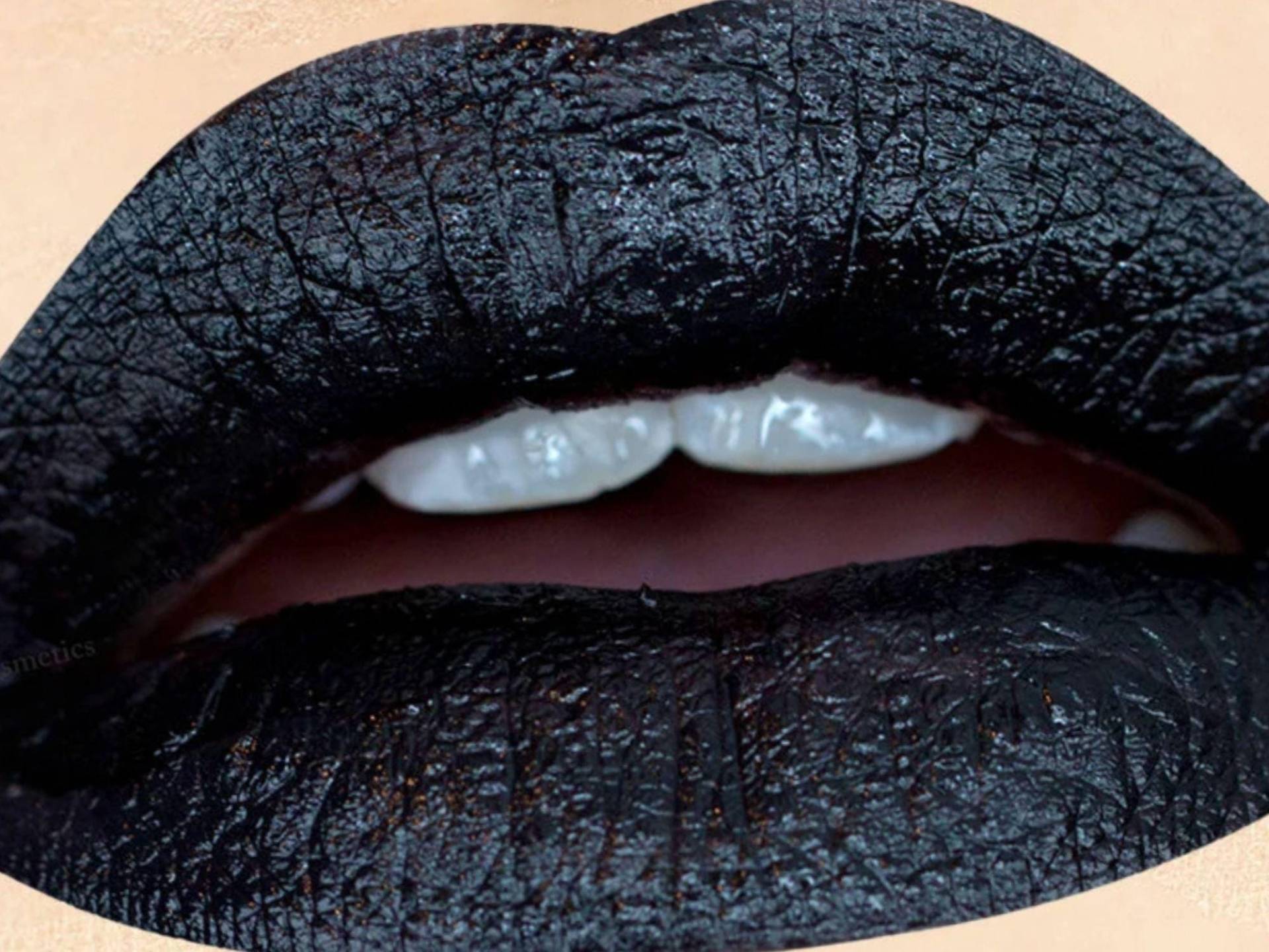 Misfit Schwarzer Lippenstift - Natürlicher Und Liner Vegan Freundlich von Etsy - AddictiveCosmetics