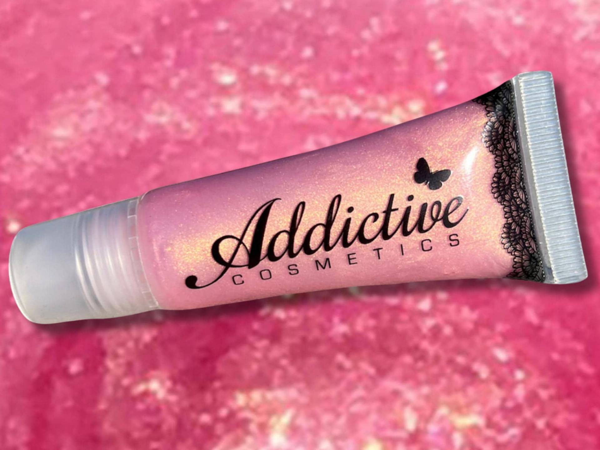 Pink Posie Lip Junkie Lipgloss - Vegan-Freundliche, Grausame Kosmetik von Etsy - AddictiveCosmetics
