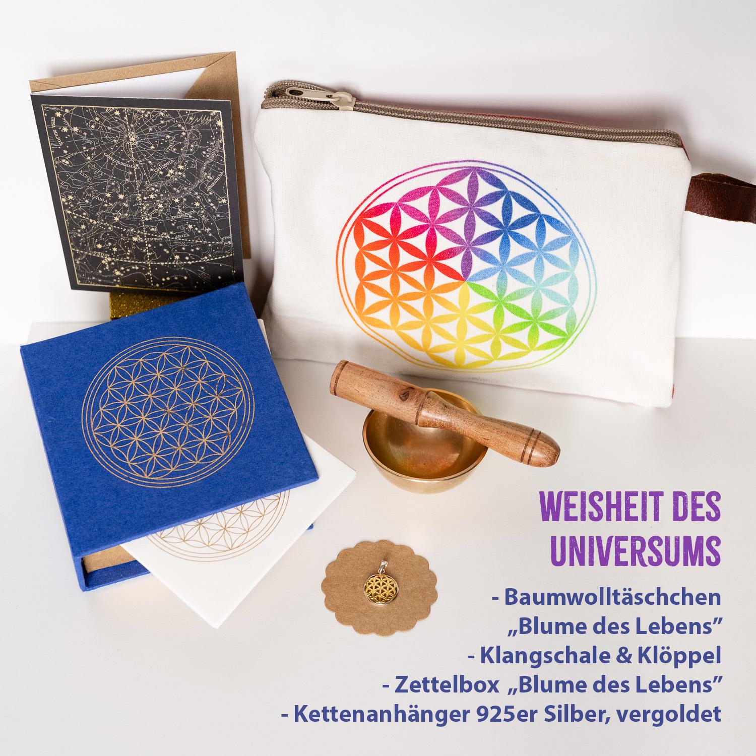 Weisheit Des Universums - Personalisierbares Geschenkset Mit Blume Des Lebens von Etsy - AddiwanFuerAlle