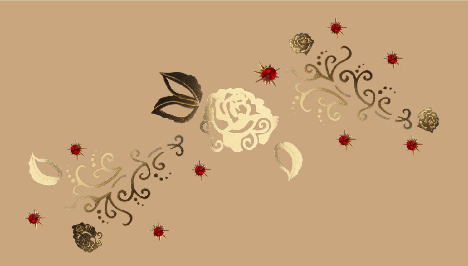 Addttoo Luxus Rose & Swirls Temporäre Tattoo Atemberaubende Ruby Gems Diamante Kristalle Mit Swarovski Elements Addttoo Luxus Rose & Swirls Temporäre Tattoo Atemberaubende Ruby Gems Diamante Kristalle Mit Swarovski Elements von Etsy - Addttoo