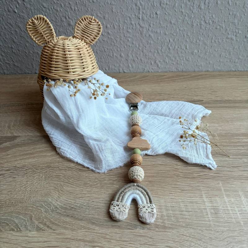 Kinderwagenanhänger Boho Pistazie-Beige | Maxi-Cosi-Clip Zur Geburt Oder Als Perfekter Begleiter Für Spaziergänge & Autofahrten Mit Baby von Etsy - AdnelaShop