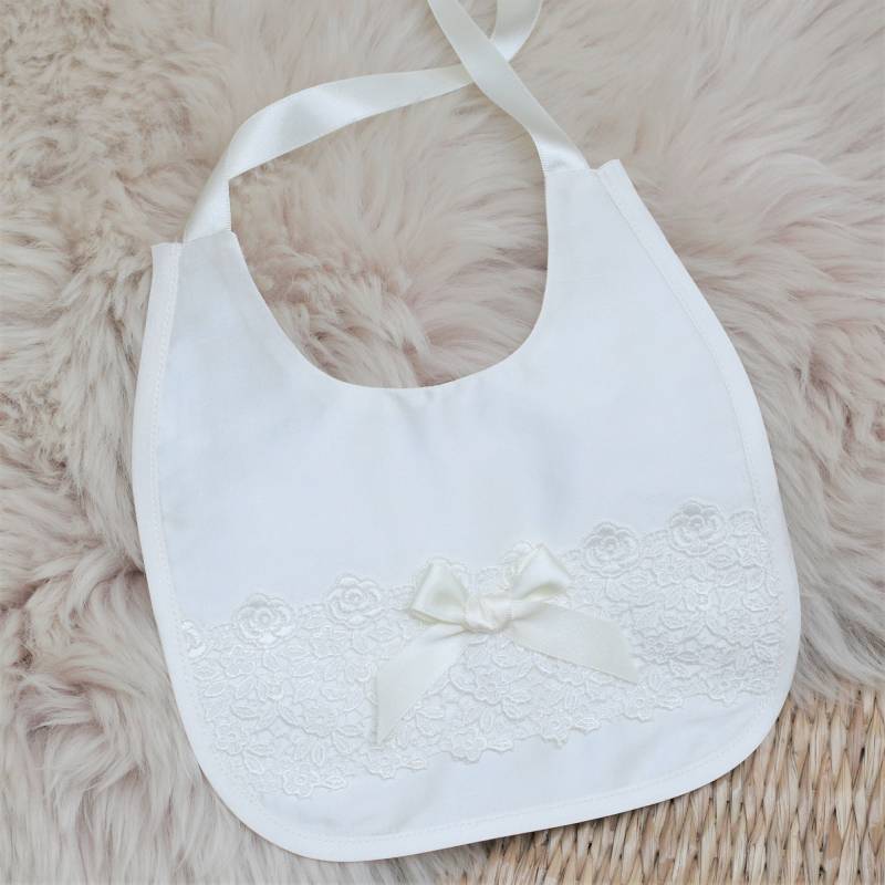 Lätzchen Zur Taufe Tauflätzchen Für Baby Mädchen - Rachel Lätzchen Zur Taufe Tauflätzchen Für Baby Mädchen - Rachel von Etsy - AdoreBabyChristening