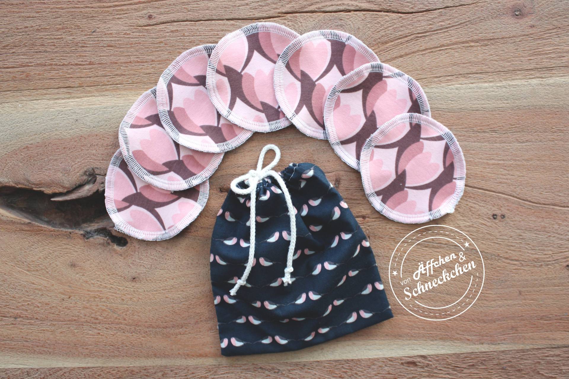 10 Abschminkpads | Motiv Mit Säckchen - Waschlappen Kosmetiktuch Zerowaste Mehrweg 10 Abschminkpads | Motiv Mit Säckchen - Waschlappen Kosmetiktuch Zerowaste Mehrweg von Etsy - AeffchenSchneckchen