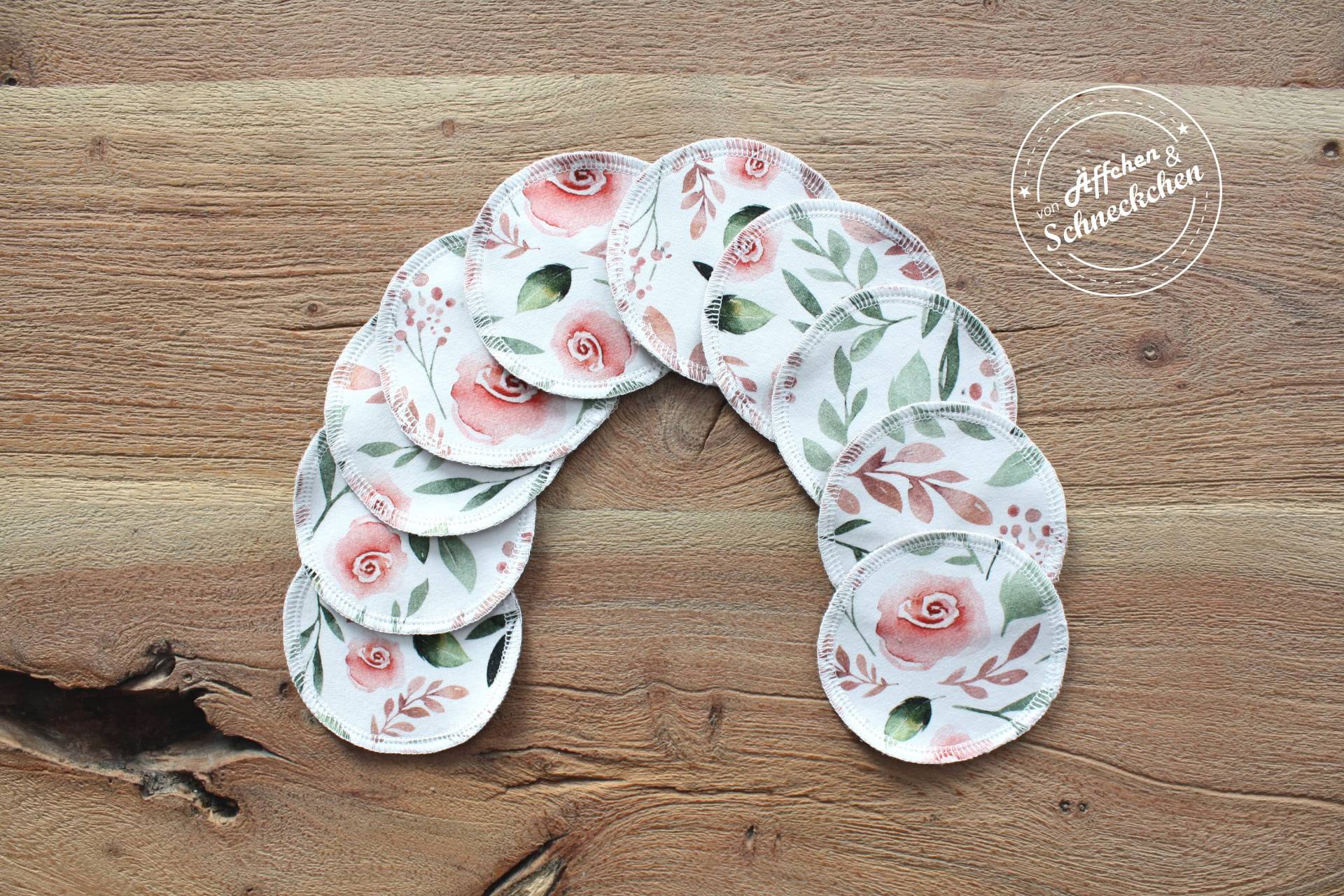 10 Bio Abschminkpads | Motiv - Mehrweg Waschbar Waschlappen Kosmetiktuch Rosentraum Zerowaste 10 Bio Abschminkpads | Motiv - Mehrweg Waschbar Waschlappen Kosmetiktuch Rosentraum Zerowaste von Etsy - AeffchenSchneckchen