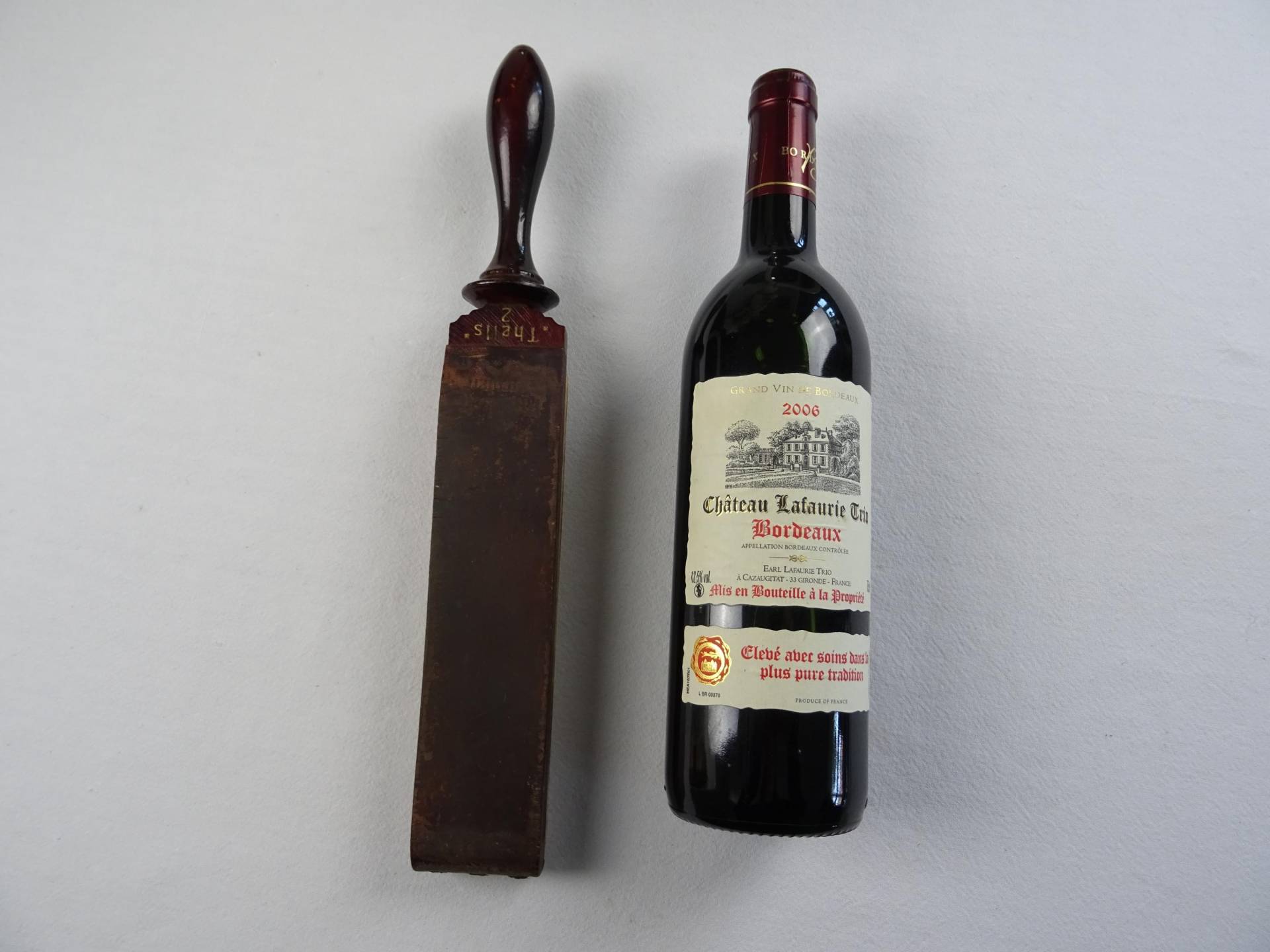 Rasiermesser Wetzleder Holzgriff Gut Erhalten Nostalgie von Etsy - AetBBrocante