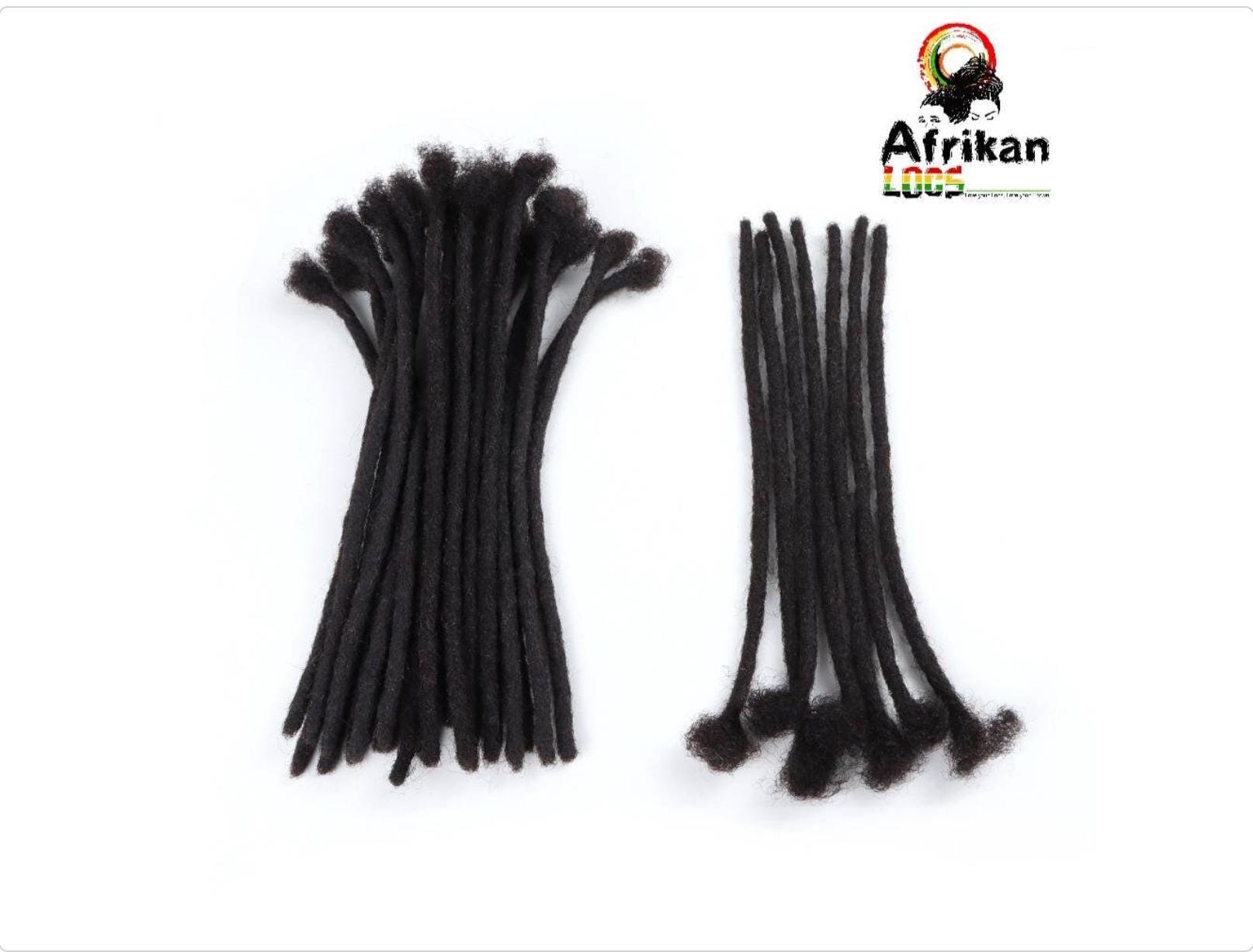 100% Menschliche Dreadlock Handgemachte Dreadlocks Kleine Mittelgroße Große Erweiterungen 10 Dreads Pro Bündel 100% Menschliche Dreadlock Handgemachte Dreadlocks Kleine Mittelgroße Große Erweiterungen 10 Dreads Pro Bündel von Etsy - Afrikanlocs
