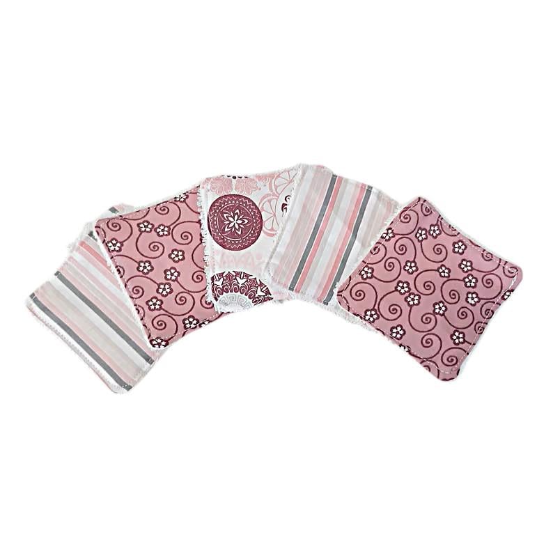 Abschminkpads Rosa, Kosmetikpads 5-Er Pack, Waschbar Abschminkpads Rosa, Kosmetikpads 5-Er Pack, Waschbar von Etsy - Afrosteff