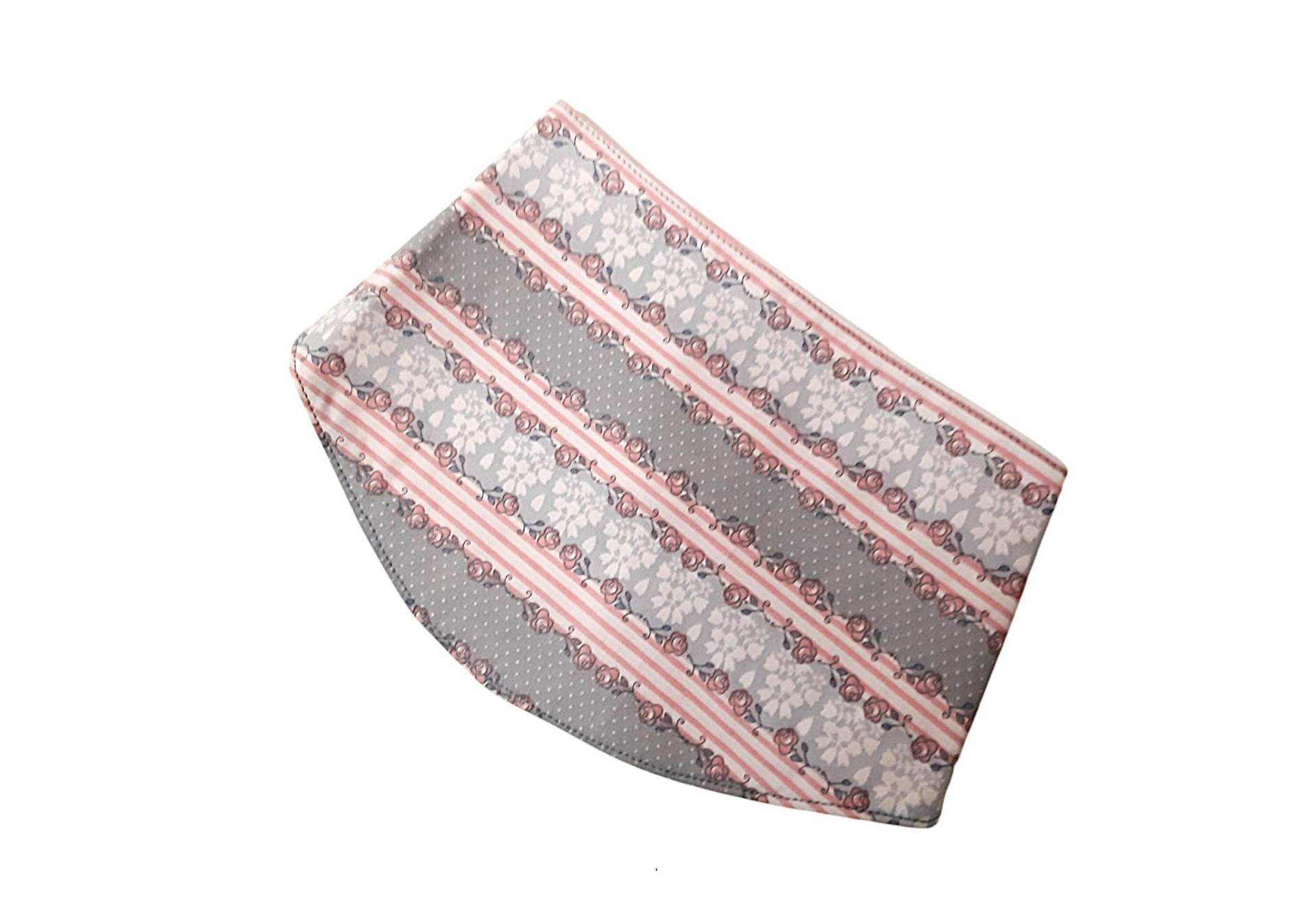 Baby Und Kinder Halstuch Grau/Rosa Baby Und Kinder Halstuch Grau/Rosa von Etsy - Afrosteff