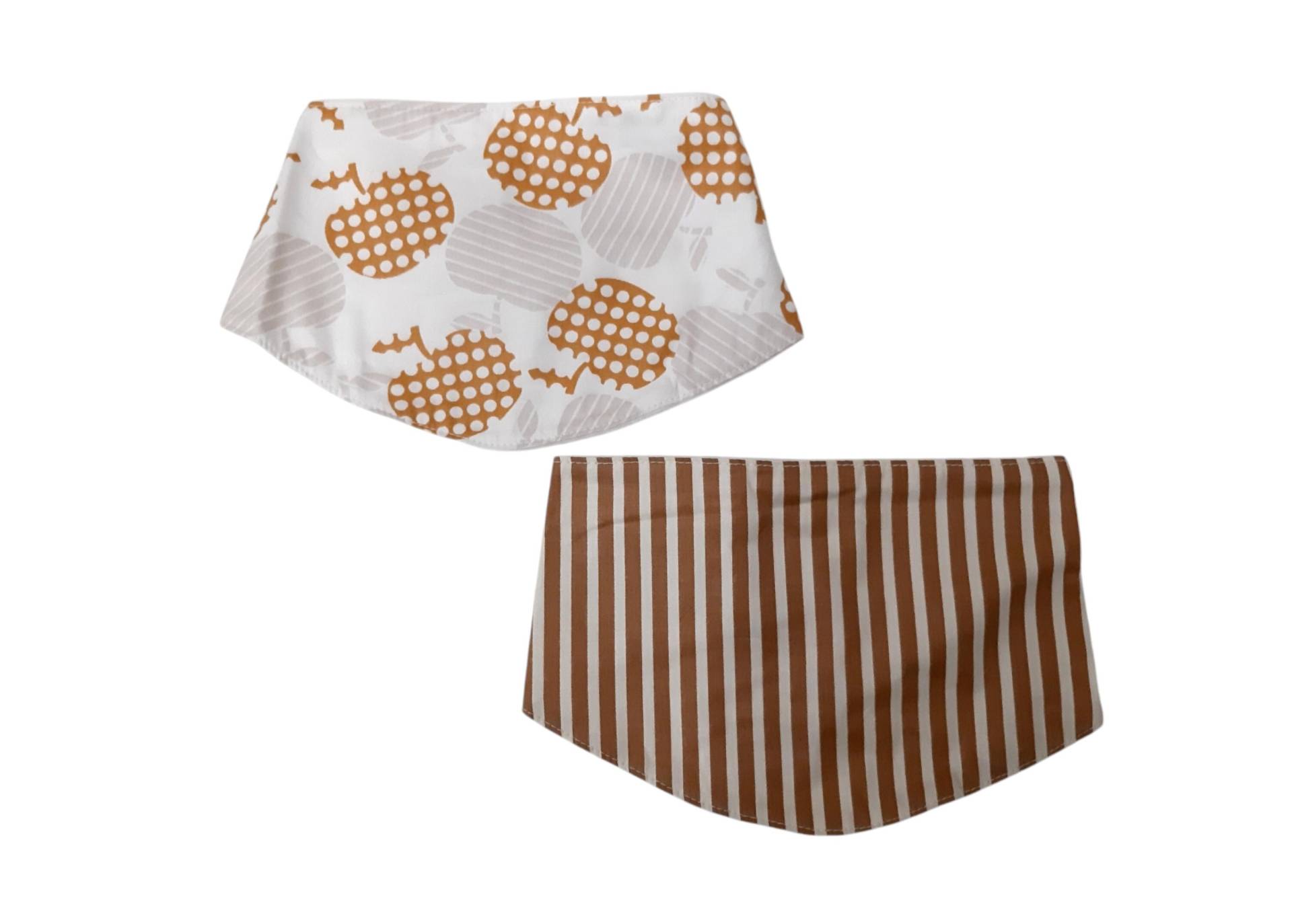 Baby Und Kinder Halstuch Im 2Er Set, Beige/ Weiß Baby Und Kinder Halstuch Im 2Er Set, Beige/ Weiß von Etsy - Afrosteff