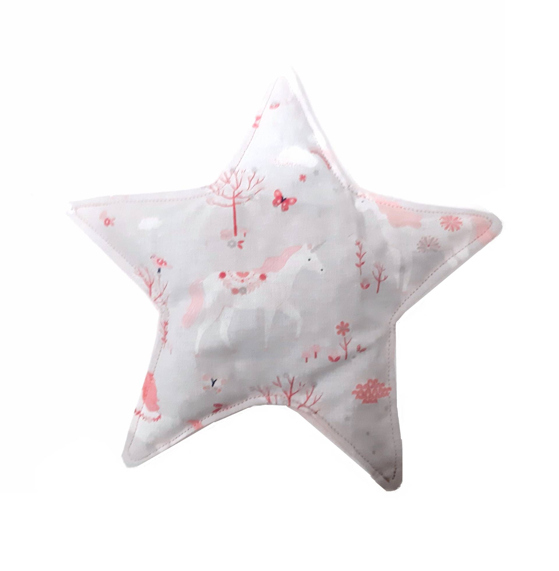 Kuschel Kirschkernkissen in Sternform, Wärmekissen Mit Einhorn Motiv Kuschel Kirschkernkissen in Sternform, Wärmekissen Mit Einhorn Motiv von Etsy - Afrosteff