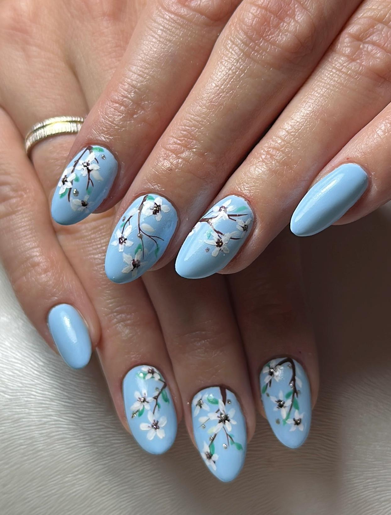 Press On Nail Set Handgemalt - Nägel Zum Aufkleben Handarbeit- Künstliche Press On Nail Set Handgemalt - Nägel Zum Aufkleben Handarbeit- Künstliche von Etsy - AilsaNails