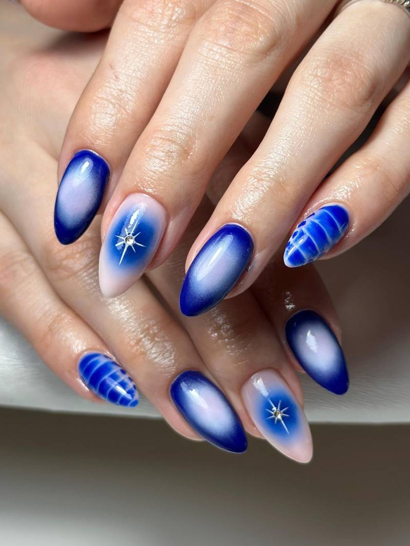 Press On Nail Set Handgemalt - Nägel Zum Aufkleben Handarbeit- Künstliche von Etsy - AilsaNails