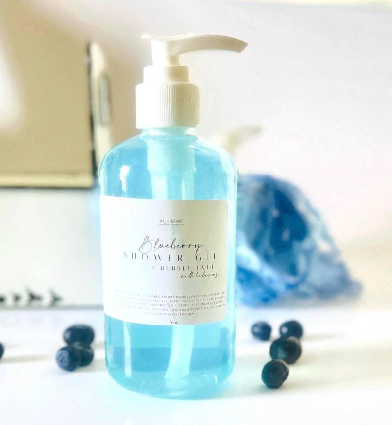 Body Wash, Duschgel, Schaumbad - Blaubeerseife Feuchtigkeitsspendend, Ungiftig, Natürlich Und Sicher Für Empfindliche Haut von Etsy - AlPlusChemy