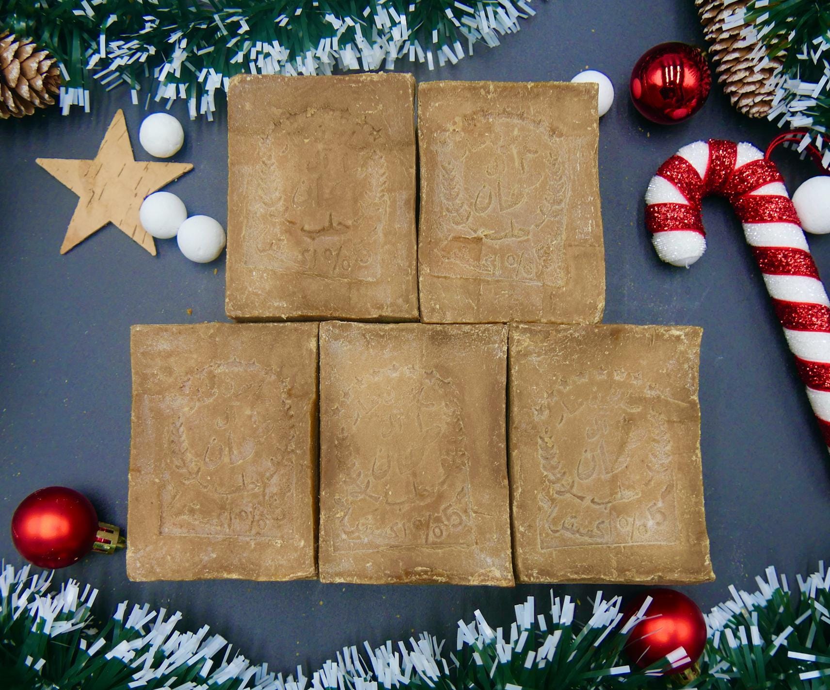 Original-Aleppo-Seife, 5% Lorbeeröl, 1Kg, Vegan, Handgemacht von Etsy - AleppoSoapp