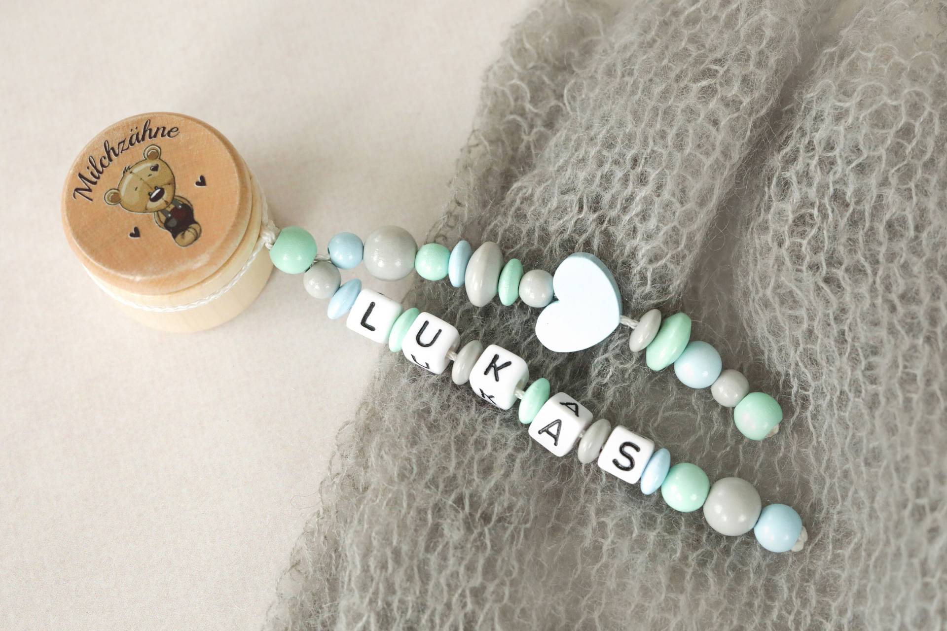 Milchzahndose "Bär" Milchzahndose "Bär" von Etsy - AlexasKreativwerk