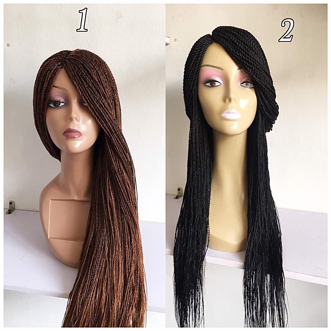 Geflochtene Perücken von Etsy - AliceBraidedWigs