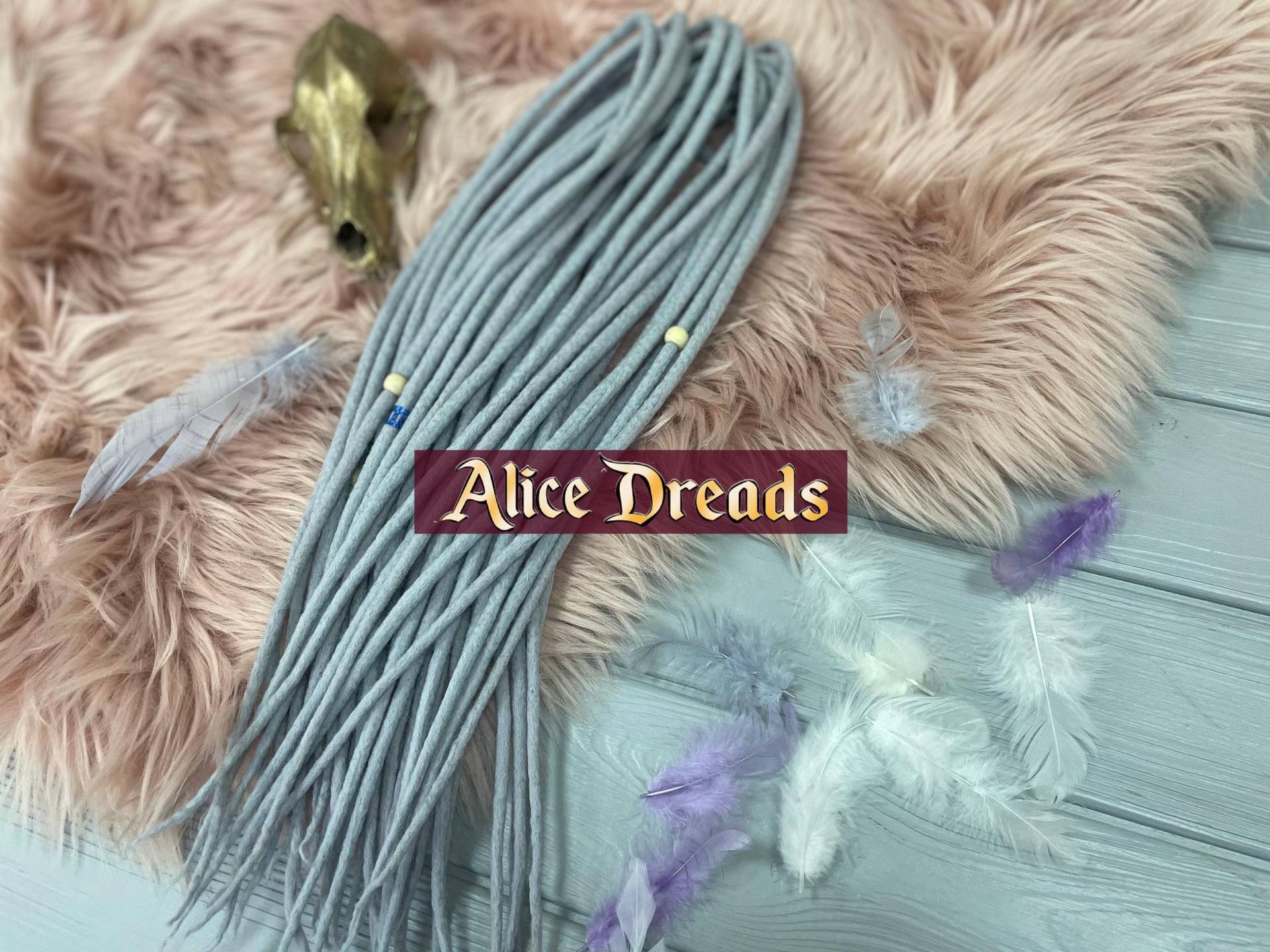 Deadlock Erweiterungen Doppelendige Dreads Wolle De Dreadlocks Silber Grau Platin Set Deadlock Erweiterungen Doppelendige Dreads Wolle De Dreadlocks Silber Grau Platin Set von Etsy - AliceDreads