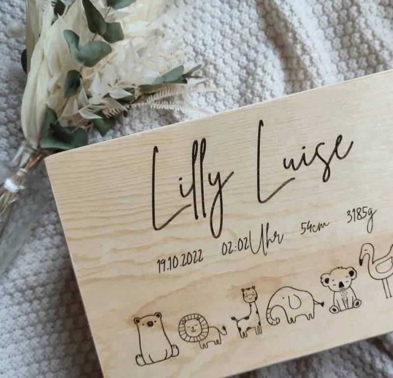 Babykiste Personalisiert, Babygeschenk Geburt Holz, Holzbox, Geburtsgeschenk, Erinnerungskiste, Geschenk Zur Geburt, Holzkiste Baby Babykiste Personalisiert, Babygeschenk Geburt Holz, Holzbox, Geburtsgeschenk, Erinnerungskiste, Geschenk Zur Geburt, Holzkiste Baby von Etsy - AliceimWoodland