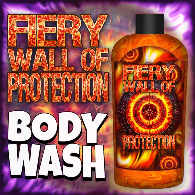 Fiery Wall Of Protection Body Wash Verleiht Einen Schutzkreis & Kann Negative Energien Oder Flüche Abwehren von Etsy - AllThingsBlessedBe