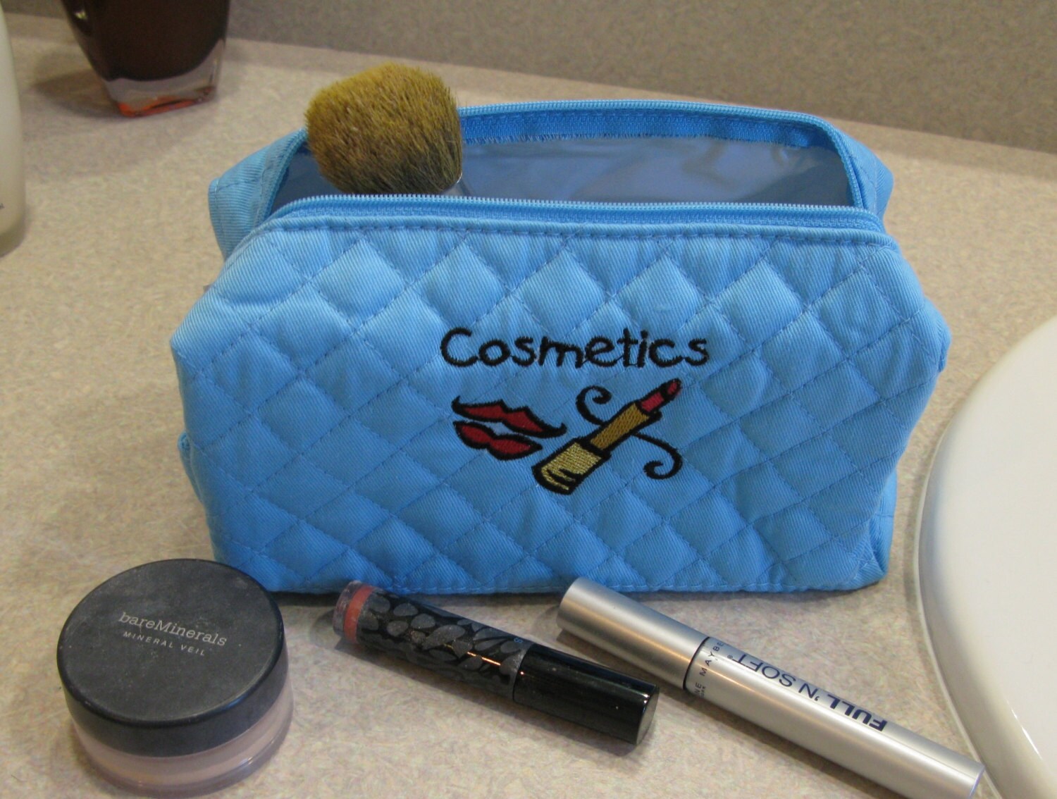 Gestickte Spa Cosmetic Bag, Tänzer Kosmetik Tasche, Kosmetik-Reisetasche, Spa-Tasche, Tanz-Beutel Gestickte Spa Cosmetic Bag, Tänzer Kosmetik Tasche, Kosmetik-Reisetasche, Spa-Tasche, Tanz-Beutel von Etsy - AllThisNThat