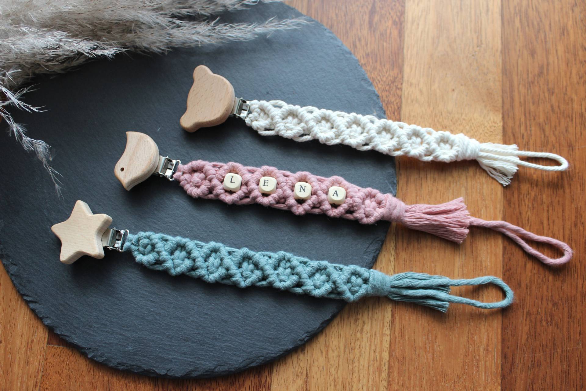 Schnullerkette von Etsy - AllerliebstHandmade