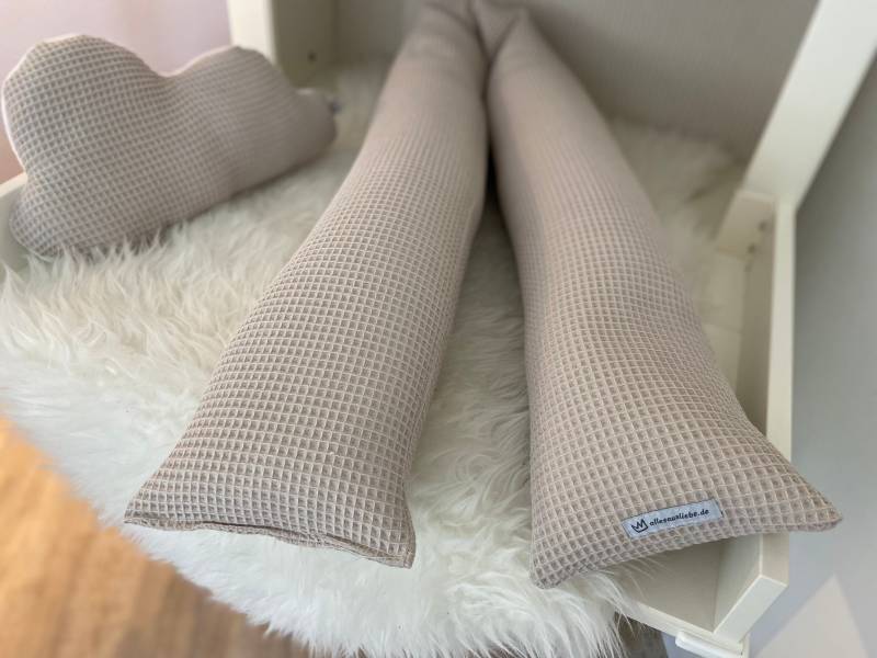 Lagerungsrolle Lagerungskissen Rolle Waffelpique Schutz Stange Kind Baby Wickeltisch Bett Kinderbett Babynestchen Umrandung von Etsy - AllesausliebeByInka