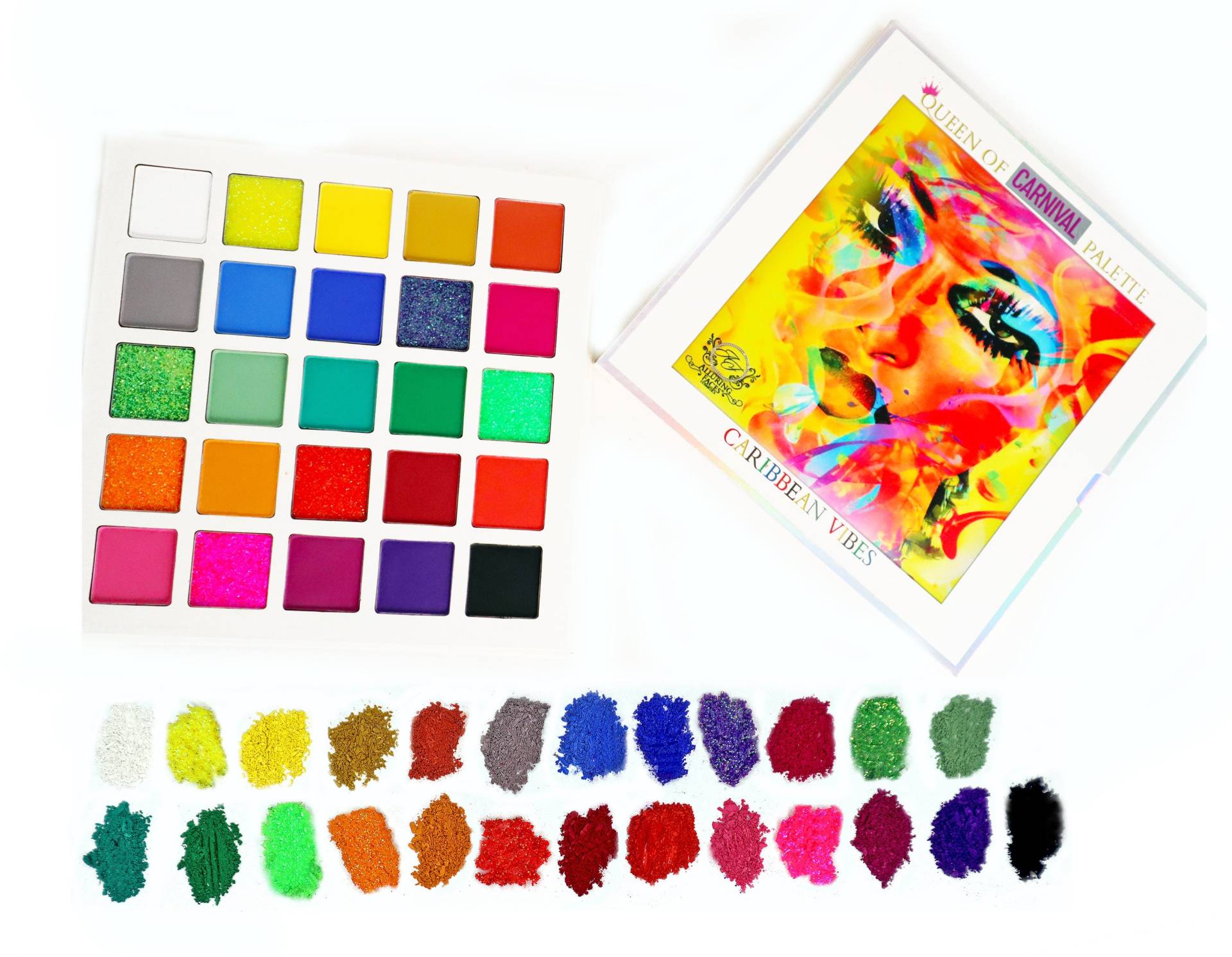 Karneval Palette Königin Des Karnevals Karneval Palette Königin Des Karnevals von Etsy - Alluringfacesbeauty