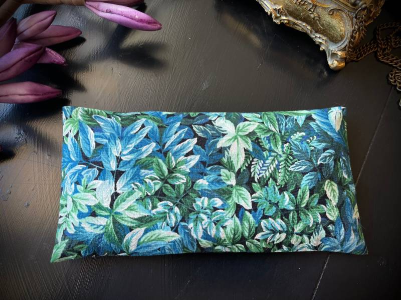 Yoga Augenkissen Waldnacht Mit Silber, Bio-Leinsamen, Bio-Lavendel, Waschbar Entspannung Meditation Reise Relax Schlaf Wellness Kühlkissen von Etsy - Alrunalovelace
