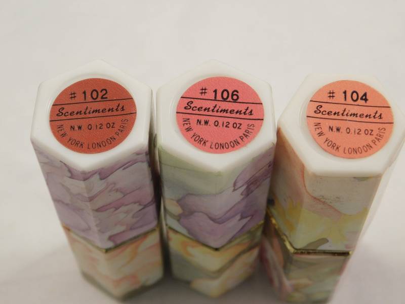 Vintage Collectible Sentiments Lippenstift 3 Tuben von Etsy - AlwaysPlanBVintage