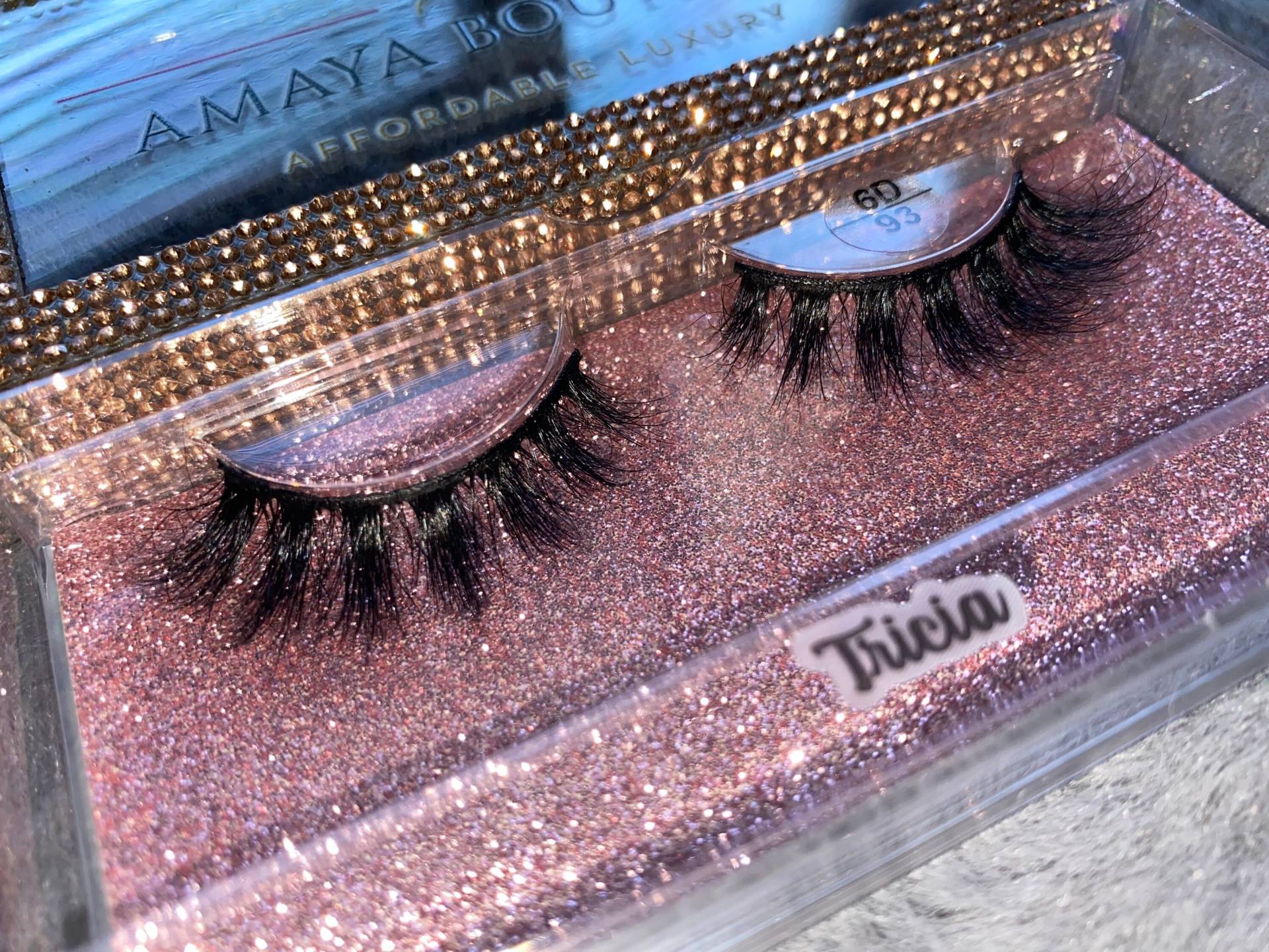 Amaya Boutique Wimpern - Tricia von Etsy - AmayaaBoutiqueUK